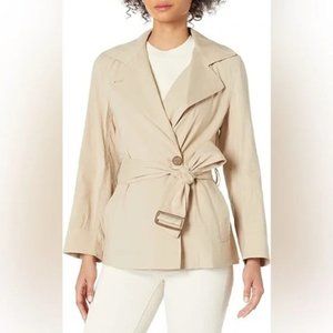 VINCE - Cropped Trench Coat, Drapey, All Seasons Jacket NWOT